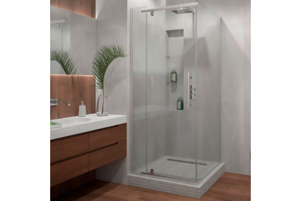 Душевой уголок Erlit Comfort ER10109H-C1 квадратный, двери распашные