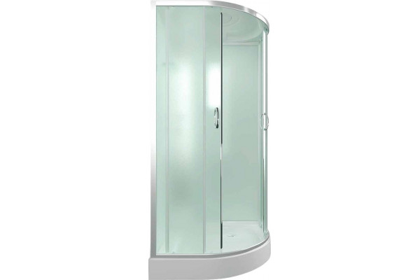 Душевая кабина Erlit Comfort ER3510P-C3-RUS четверть круга, поддон средний