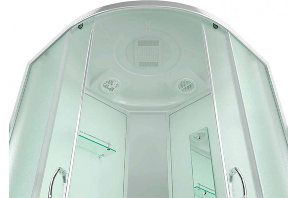 Душевая кабина Erlit Comfort ER3510P-C3-RUS четверть круга, поддон средний
