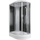 Душевая кабина Erlit Comfort ER351226L-C4-RUS четверть круга, поддон средний