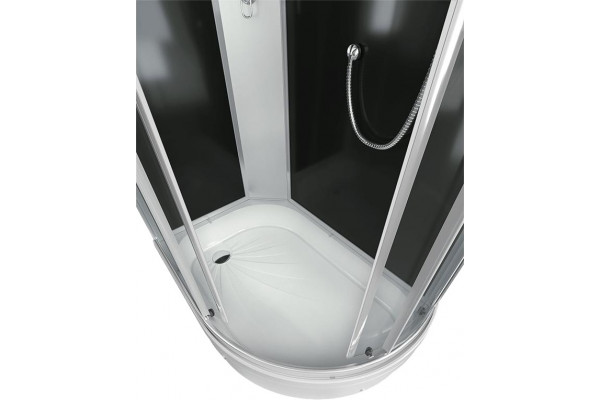 Душевая кабина Erlit Comfort ER351226L-C4-RUS четверть круга, поддон средний