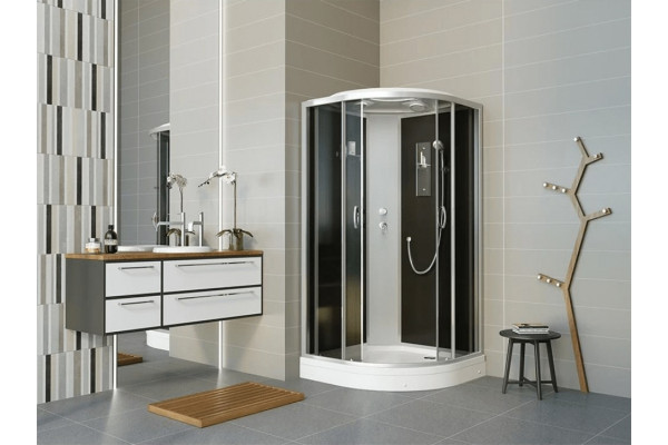Душевая кабина Erlit Comfort ER350926-C4-RUS четверть круга, поддон средний