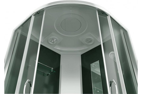 Душевая кабина Erlit Comfort ER3508TP-C4-RUS четверть круга, поддон средний