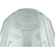 Душевая кабина Erlit Comfort ER3508P-C3-RUS четверть круга, поддон низкий