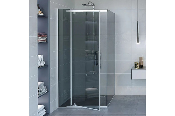 Душевой уголок Erlit Comfort ER10110H-C4 100x100 квадратный, двери распашные