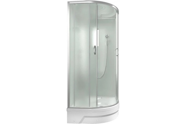 Душевая кабина Erlit Comfort ER351026-C3-RUS четверть круга, поддон средний