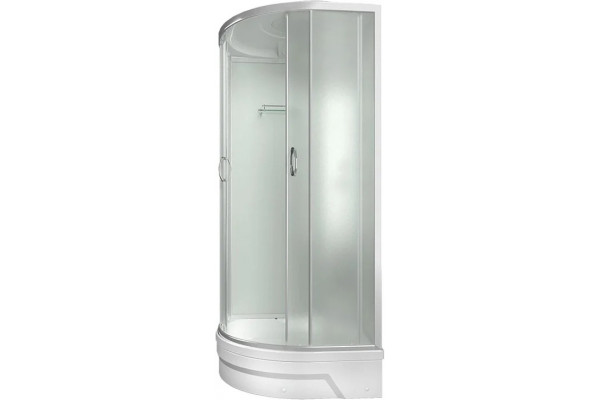 Душевая кабина Erlit Comfort ER351026-C3-RUS четверть круга, поддон средний