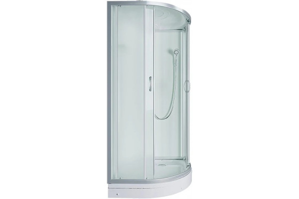 Душевая кабина Erlit Comfort ER3509PF-C3-RUS четверть круга, поддон низкий