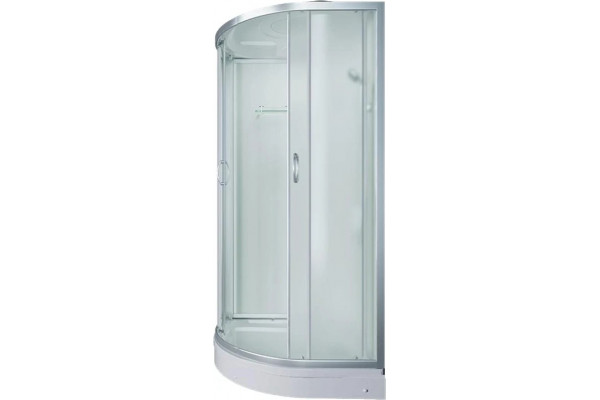 Душевая кабина Erlit Comfort ER3509PF-C3-RUS четверть круга, поддон низкий