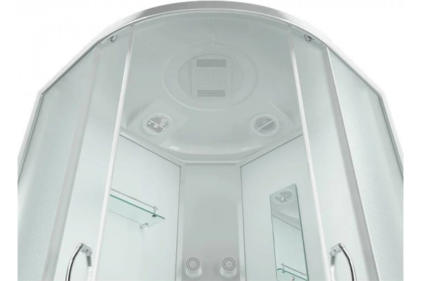 Душевая кабина Erlit Comfort ER3509PF-C3-RUS четверть круга, поддон низкий