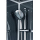 Душевая кабина Esbano Elegancia ESG-80CR четверть круга, поддон средний