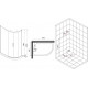 Душевой уголок Esbano ESD-8027А 120x80, L, с поддоном, четверть круга, двери раздвижные