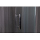 Душевой уголок Esbano ESD-8027А 120x80, L, с поддоном, четверть круга, двери раздвижные