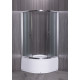 Душевой уголок Esbano ESD-8020 90x90, с поддоном, четверть круга, двери раздвижные