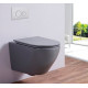 Унитаз подвесной Esbano Azalea ESUPAZALGM серый матовый 36x48 см