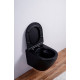 Унитаз подвесной Esbano Azalea ESUPAZALBM черный матовый 36x48 см
