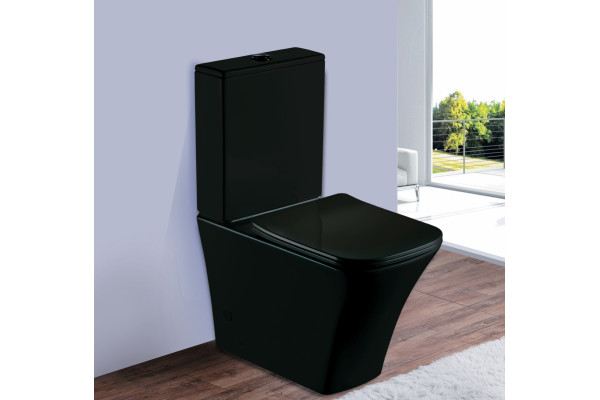 Унитаз-компакт Esbano Crisan ESUNCRISMB черный матовый 35x62.5 см