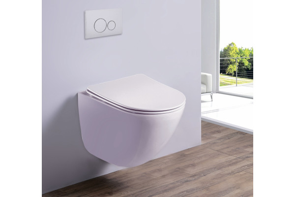 Унитаз подвесной Esbano Lotus ESUPLOTUW белый глянец 36x50 см