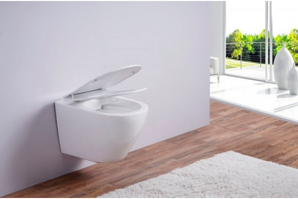 Унитаз подвесной Esbano Azalea ESUPAZALW белый глянец 36x48 см