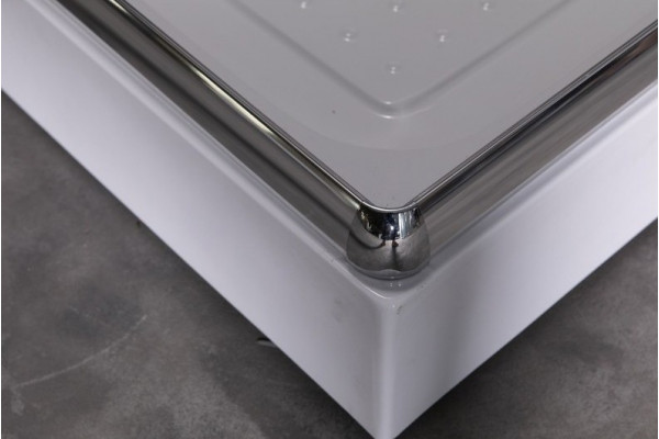 Душевой уголок Esbano ESD-8170 100x100, с поддоном, двери распашные, стекло прозрачное