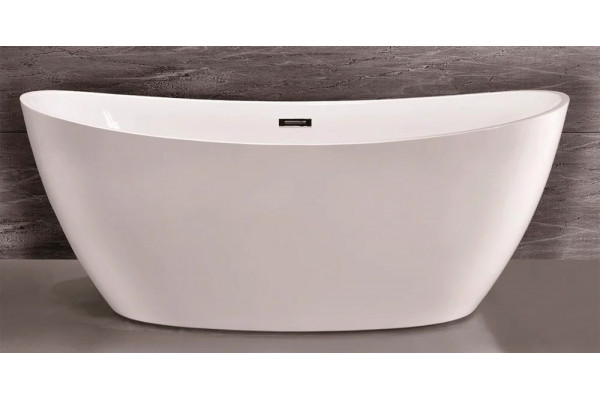 Акриловая ванна Esbano Ottawa 180x85 овальная, отдельностоящая, объем 215 л.