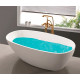 Акриловая ванна Esbano Sophia 170x85, white, прямоугольная, отдельностоящая