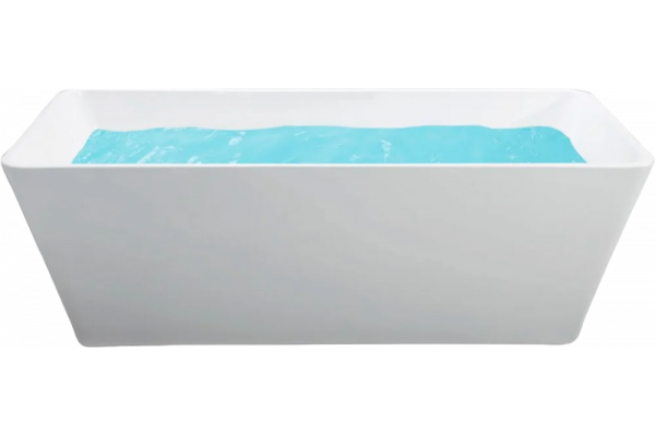 Акриловая ванна Esbano Viena 170x80 прямоугольная, отдельностоящая, объем 260 л.