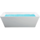 Акриловая ванна Esbano Viena 170x80 прямоугольная, отдельностоящая, объем 260 л.