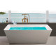 Акриловая ванна Esbano Viena 170x80 прямоугольная, отдельностоящая, объем 260 л.