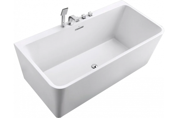 Акриловая ванна Esbano Paris-SM 170x85 прямоугольная, отдельностоящая, объем 230 л.