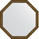 Зеркало Evoform Octagon BY 3663 69х69 см, сухой тростник, округлое