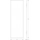 Зеркало Evoform Standard BY 0238 40x120 прямоугольное, с розеткой