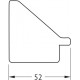 Зеркало Evoform Definite BY 3891 53x103 см травленое серебро в современном стиле
