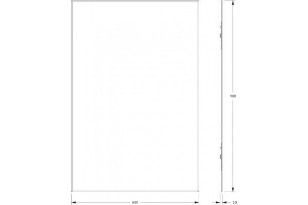 Зеркало Evoform Standard BY 0225 60x90 в современном стиле