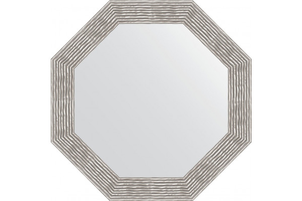 Зеркало Evoform Octagon BY 3810 77x77 см волна хром в современном стиле