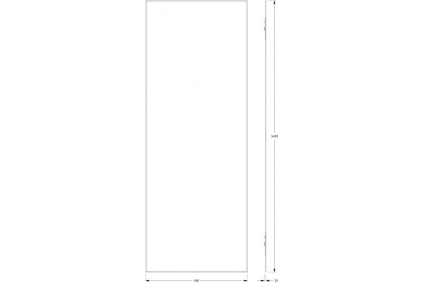 Зеркало Evoform Standard BY 0256 60x160 в современном стиле