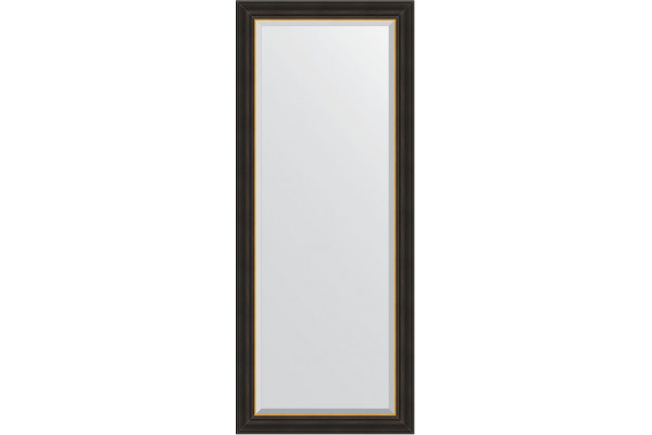 Зеркало Evoform Exclusive BY 3930 64x154 см черное дерево с золотом в современном стиле