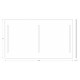 Зеркало Evoform Lumline BY 2022 130x75 прямоугольное, с подсветкой