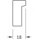 Зеркало Evoform Ledside BY 2206 110x75 см прямоугольное, с подсветкой