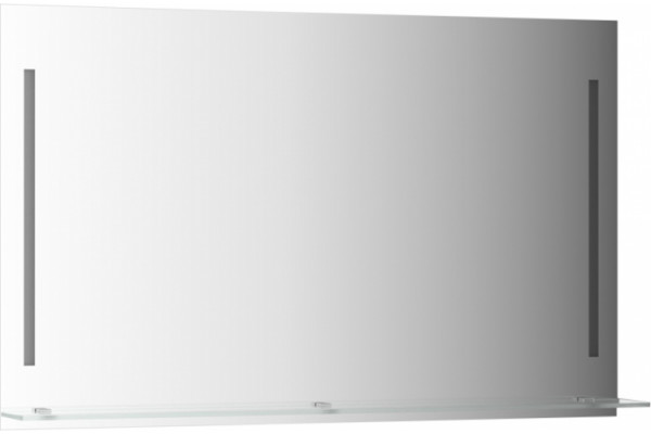 Зеркало Evoform Ledline-S BY 2167 120x75 см прямоугольное, с полками