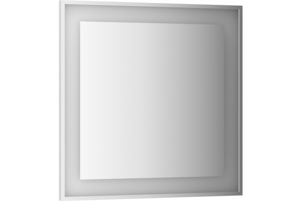 Зеркало Evoform Ledside BY 2211 90x90 см прямоугольное, с подсветкой