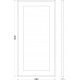 Зеркало Evoform Ledside BY 2214 60x120 см прямоугольное, с подсветкой