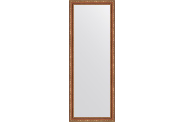 Зеркало Evoform Definite BY 3107 55x145 см бронзовые бусы на дереве прямоугольное,  в стиле ретро