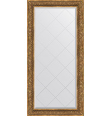 Зеркало Evoform Exclusive-G BY 4292 79x161 см вензель бронзовый прямоугольное,  в стиле ретро