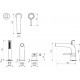 Смеситель Excellent Pi AREX.1233CR на борт ванны однорычажный, хром