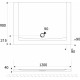 Поддон для душа Excellent Forma 120х90 прямоугольный, низкий