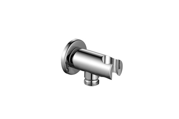 Fantini Milano Шланговое соединение на 1/2" с держателем ручного душа цвет: матовая оружейная сталь 91 P5 9323