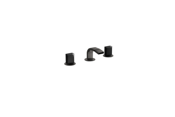 Fantini Venezia In Смеситель для биде 3 отв. с донным клапаном излив 135мм цвет: Matt Gun Metal PVD 29 P5 N509S