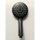 Душевая кабина Frank F412/1L Black 120х80х220 профиль черный, стекло прозрачное, левая, прямоугольная-асимметричная, поддон глубокий