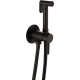 Гигиенический душ Frap F7505-6 со смесителем, С ВНУТРЕННЕЙ ЧАСТЬЮ, черный, 1 режим